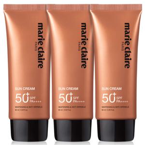 대용량 썬크림 3중기능 선크림 60mlX3개 SPF50+ PA++++