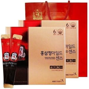 10mlx30포 2박스 정관장 홍삼정 마일드센스 홍삼 스틱 추석 명절 설 설날 선물세트 건강식품 한가위 선물