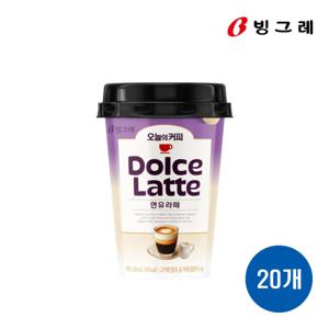 빙그레 오늘의커피 연유라떼 250ml 20개