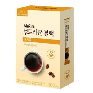 100입 모카골드부드러운블랙커피믹스 맥심 모카골드 부드러운 블랙커피믹스 학교간식 맥심모카 블랙커피