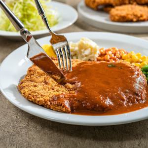 경성 수제 통등심 왕 돈까스+치즈 돈까스+소스 1670g (230g3팩+160g3팩+돈까스소스 500g)