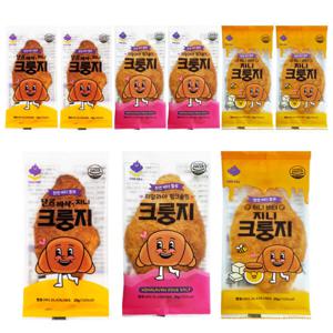달콤바삭 천연버터 지니 수제 크룽지20g 오리지널 3개+히말라야 핑크솔트 3개+허니버터 3개(총9개)