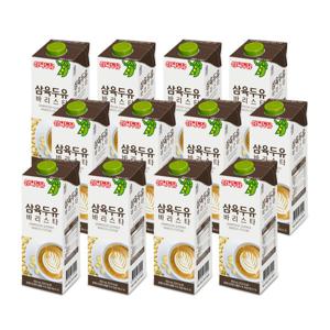 삼육두유 바리스타 두유 950ml 12팩 소이라떼 라떼 멸균우유 카페두유 홈카페 콩국 콩국 라떼용 저당 두유