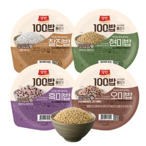 동원 양반 100밥 130g 12+12 골라담기 (찰진밥/현미밥/흑미밥/오미밥)