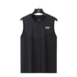 지프스피릿 JEEP SPIRIT 남성 헬스 기능성 머슬핏 민소매 나시 8808