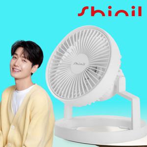 탁상 야외용 무드등 충전식 선풍기 소형 무선 휴대용 써큘레이터 미니 데스크팬