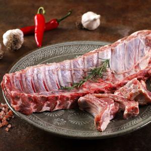 살많고 두툼한 돼지 통 등갈비 냉동 로인립 1kg+1kg 추가 500g 더 담아 2.5kg 로 발송