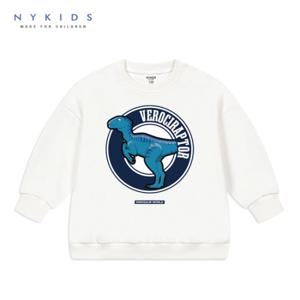 [NY kids]NY KIDS 공룡 맨투맨(오버핏) NKM022 화이트
