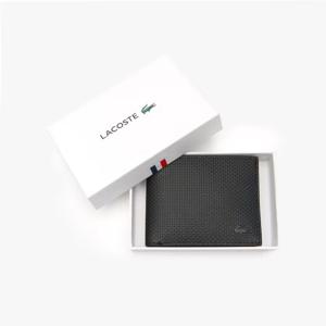 [라코스테]NH2824C54G 맨 샨타코 코팅가죽 남성지갑-000블랙 JS