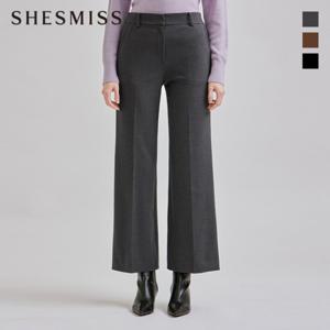 [쉬즈미스] 미니멀 스트레이트 울 팬츠_SWSSLN41060