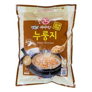오뚜기 옛날 구수한끓여먹는누룽지 (국산) 3kg