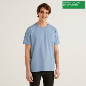 [베네통] Side lettering t-shirt 2S_3BL0U100O_09A