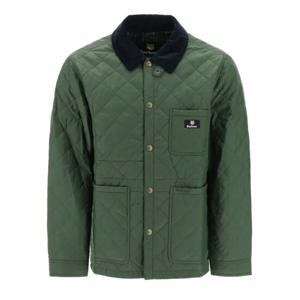 23FW 바버 X 메종키츠네 케닝 퀄팅 자켓 MQU1735 GN73