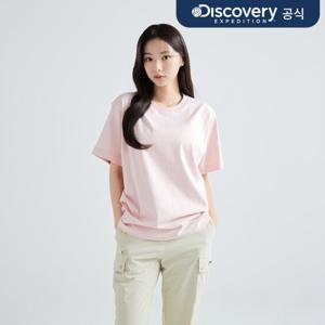 [디스커버리] 오버핏 반팔티셔츠 (L/PEACH) DXRS51043-PCL