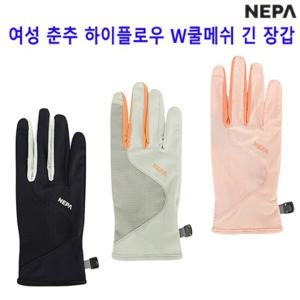 [네파][장갑 등산용품](7J28105)_여성 춘추 클라라 W고밀도 스트레치 긴 장갑