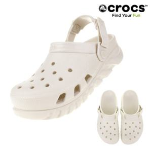 크록스 CROCS 남여공용 듀엣 맥스2 클로그 208776-160 스투코