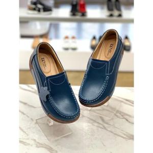 ANCER 세이브존08 천연가죽 스티치 4.5cm 통굽 로퍼 ANSN060