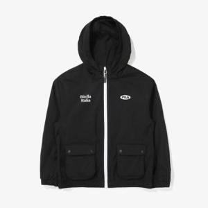[휠라 키즈]키즈 에센셜 경량 스판 바람막이 (FK2JKE2101X_BLK)