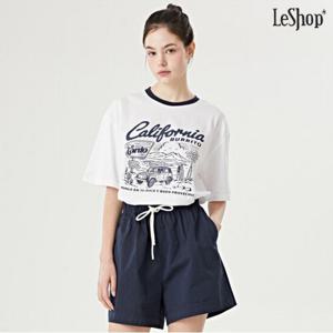 [르샵]배색 반팔 티셔츠 (DO2LW025A)