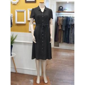 BCBG 세이브존01 사각 프린트 원피스 B4C7O676
