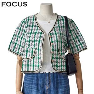 [포커스]브이넥트위드가디건 FBM3C7PKC0219