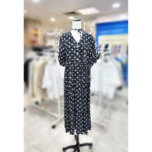 스테파니 세이브존08 도트 나염 끈 원피스 A24SO4227