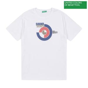 [베네통] Bold up printed t-shirt 2F_3096U102U_905