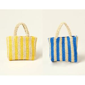 [BCBG] 스트라이프 핸들 BAG B4M0A301