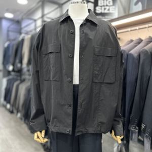[바쏘옴므]세미오버핏 면혼방 셔츠형 자켓 WSY1GU31