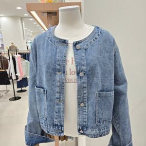 [제이케이]제이케이 데님 라운드 루즈핏 자켓 JOTDJ002B62
