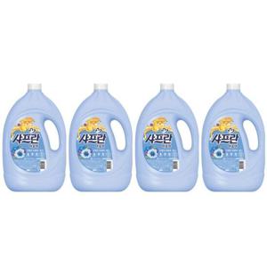 [샤프란] 샤프란 프레쉬 아로마 3.1L x 4개 섬유유연제 대용량
