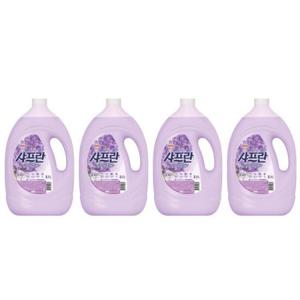 [샤프란] 샤프란 릴렉싱 아로마 3.1L x 4개 섬유유연제 대용량