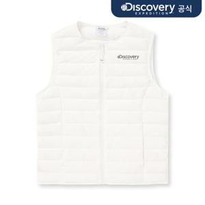 디스커버리 여성 픽시버G 튜브 구스다운 패딩베스트 (CREAM) DWDV72046-CRS