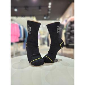 [휠라 키즈]MARIOKIDS TEAM FILA 장목 양말 FK3SCE5101X BLK