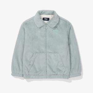 휠라키즈(FILA KIDS) (FK2PLF4002X SAG) 아동 카라 밍크보아 플리스 자켓 행사제품