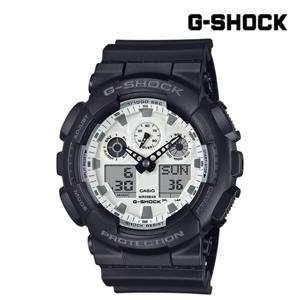 [지샥]빅페이스 GA-100WD-1ADR MAIN 블랙화이트 캐주얼시계 패션