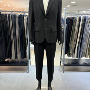 [레노마 옴므]F/W 블랙 세미오버핏 스판 셋업 세트OGMCJ31CP31
