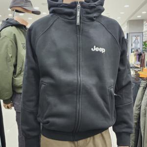 [지프]기모나침반포켓루즈핏집업JO4TZU054