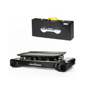 맥스 휴대용 렌지 투버너 MCD-5800S 불판포함세트