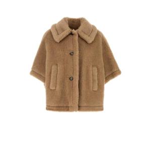 막스마라 여성 베이지 Camel 카멜 울 퍼 자켓 2514731161600 004