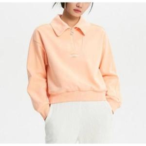 [뉴발란스]W 시그니처 세미크롭 반집업 맨투맨_NBNCE1W212-81 (3