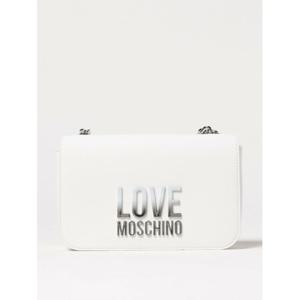[LOVE MOSCHINO] 여성 크로스바디 백 Moschino 러브 synthetic 레더 JC4254PP0MKD0 100 화이트 /6
