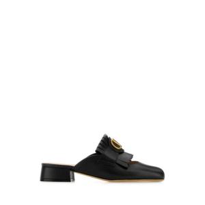 발렌티노 가라바니 뮬 슬리퍼 6W2S0LP8DSH 0NO Black