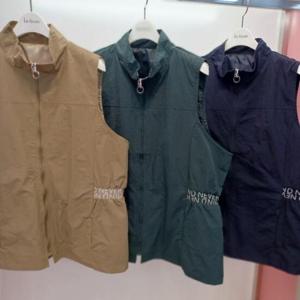 Latium HC06 구김 없는 차이나카라 집업 주머니 깔끔한 아우터형 데일리 집업 조끼 베스트 T2519vt03