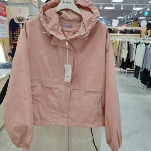 라티움 HC34 봄가을가벼운소재밑단후드스트링숏점퍼 T2513Jp06