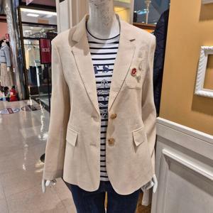 [BCBG] 비씨비지 여름25 클라바 린넨 자켓 B5B3J103