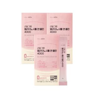[3달분] 리얼그램 멜라이노시톨 앤 콜린 4000 식물성 멜라토닌 미오이노시톨 알파락트