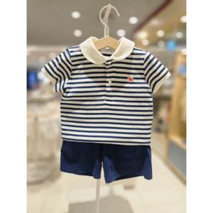 블루독베이비[hu] 25.SS NY)골지BASIC상하세트 45370-672-05 유아상하복 외출복 여름상하세트 유아활동복