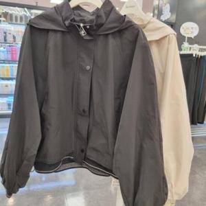 Destijl HC34 봄가을팔품편한소매밑단시보리가벼운루즈핏후드점퍼 D2513Jp08
