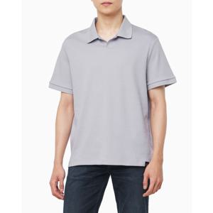 CK진  남성 드롭 니들 오픈 카라 폴로 반팔 티셔츠(4RB282G)